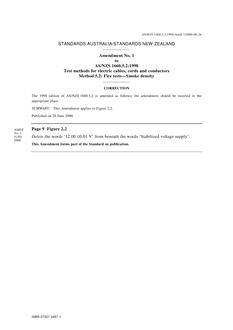AS/NZS 1660.5.2:1998 AMDT 1 AS/NZS 1660.5.2:1998 AMDT 1