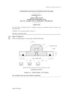 AS/NZS 2430.3.9:1997 AMDT 1 AS/NZS 2430.3.9:1997 AMDT 1