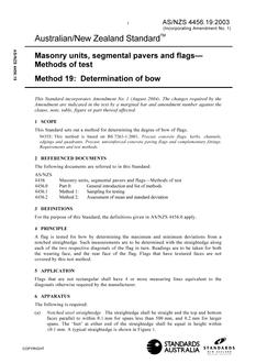 AS/NZS 4456.19:2003 AS/NZS 4456.19:2003