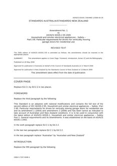 AS/NZS 60335.2.95:2005 AMDT 1