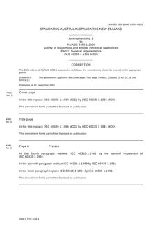 AS/NZS 3350.1:2000 AMDT 3 AS/NZS 3350.1:2000 AMDT 3