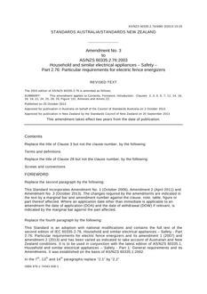 AS/NZS 60335.2.76:2003 AMDT 3