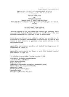 AS/NZS 1462.26:2003 AS/NZS 1462.26:2003