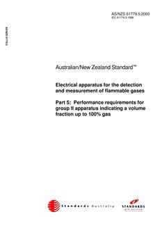 AS/NZS 61779.5:2000 AS/NZS 61779.5:2000