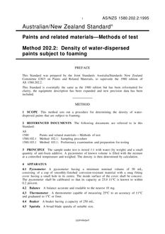 AS/NZS 1580.202.2:1995 AS/NZS 1580.202.2:1995