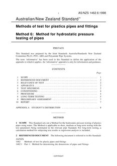 AS/NZS 1462.6:1998 AS/NZS 1462.6:1998