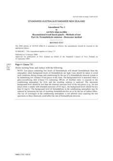 AS/NZS 4266.16:2004 AMDT 1 AS/NZS 4266.16:2004 AMDT 1