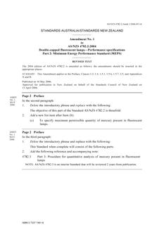 AS/NZS 4782.2:2004 AMDT 1