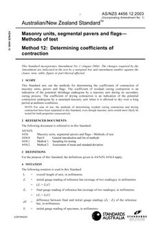 AS/NZS 4456.12:2003 AS/NZS 4456.12:2003