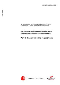 AS/NZS 3823.2:2000 AS/NZS 3823.2:2000