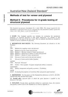 AS/NZS 2098.9:1995 AS/NZS 2098.9:1995