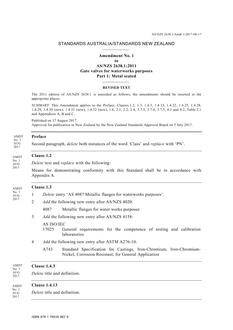 AS/NZS 2638.1:2011 Amd 1:2017 AS/NZS 2638.1:2011 Amd 1:2017