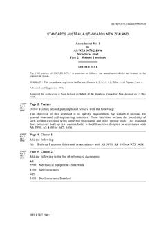 AS/NZS 3679.2:1996 AMDT 1