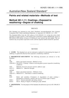 AS/NZS 1580.481.1.11:1998 AS/NZS 1580.481.1.11:1998