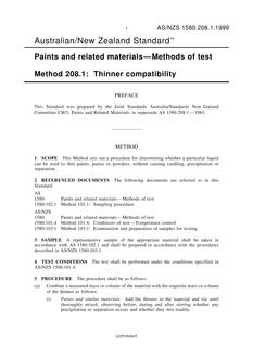 AS/NZS 1580.208.1:1999 AS/NZS 1580.208.1:1999