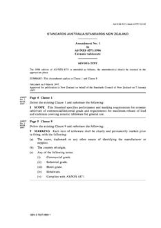 AS/NZS 4371:1996 AMDT 1