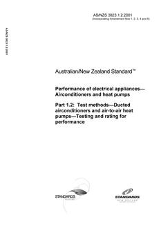 AS/NZS 3823.1.2:2001 AS/NZS 3823.1.2:2001
