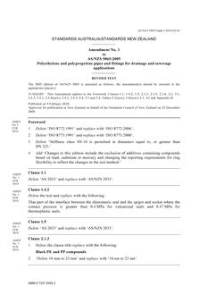 AS/NZS 5065:2005 AMDT 1 AS/NZS 5065:2005 AMDT 1