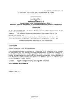 AS/NZS 60335.2.107:2013 Amd 1:2015