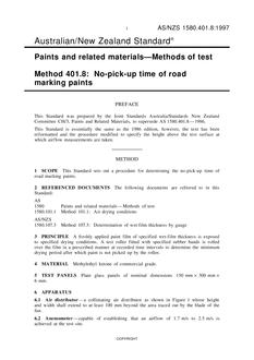 AS/NZS 1580.401.8:1997 AS/NZS 1580.401.8:1997