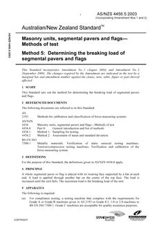AS/NZS 4456.5:2003 AS/NZS 4456.5:2003