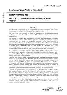 AS/NZS 4276.5:2007 AS/NZS 4276.5:2007