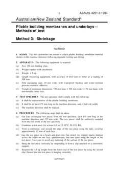 AS/NZS 4201.3:1994 AS/NZS 4201.3:1994