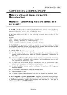 AS/NZS 4456.8:1997 AS/NZS 4456.8:1997