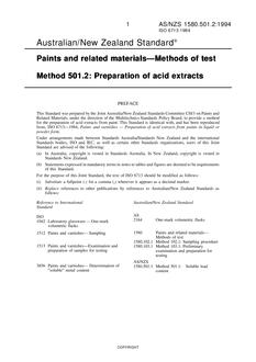 AS/NZS 1580.501.2:1994 AS/NZS 1580.501.2:1994