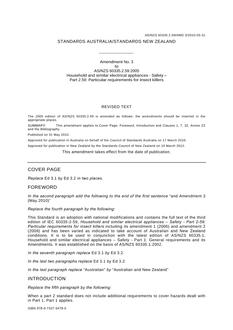 AS/NZS 60335.2.59:2005 AMDT 3