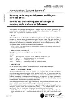 AS/NZS 4456.18:2003 AS/NZS 4456.18:2003