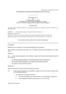 AS/NZS 60335.2.76:2003 AMDT 2