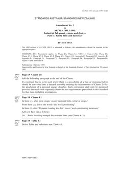AS/NZS 1891.1:1995 AMDT 2 AS/NZS 1891.1:1995 AMDT 2