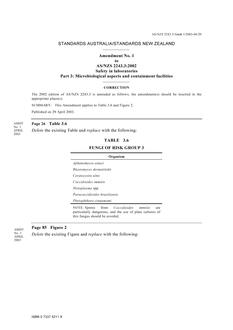 AS/NZS 2243.3:2002 AMDT 1 AS/NZS 2243.3:2002 AMDT 1