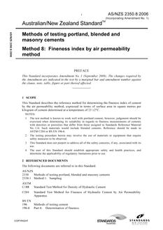 AS/NZS 2350.8:2006 AS/NZS 2350.8:2006