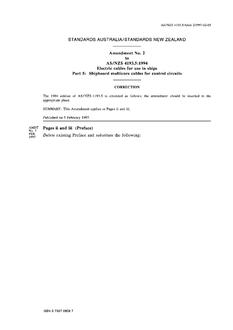AS/NZS 4193.5:1994 AMDT 2 AS/NZS 4193.5:1994 AMDT 2