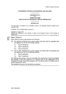AS/NZS 3114:1993 AMDT 1
