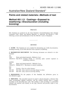 AS/NZS 1580.481.1.2:1998 AS/NZS 1580.481.1.2:1998