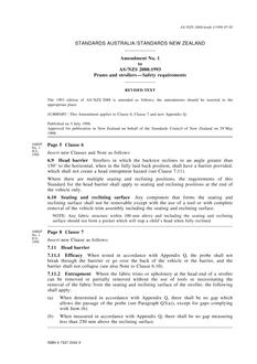 AS/NZS 2088:1993 AMDT 1 AS/NZS 2088:1993 AMDT 1