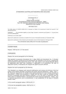 AS/NZS 60335.2.96:2002 AMDT 2