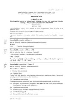 AS/NZS 7671:2010 AMDT 1 AS/NZS 7671:2010 AMDT 1