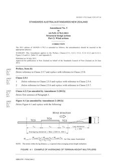 AS/NZS 1170.2:2011 AMDT 3