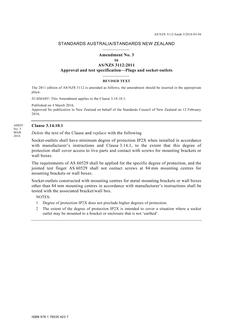 AS/NZS 3112:2011 Amdt 3:2016