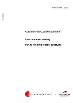 AS/NZS 1554.1:2000 AS/NZS 1554.1:2000