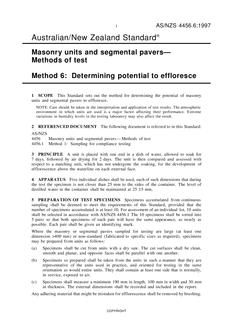 AS/NZS 4456.6:1997 AS/NZS 4456.6:1997