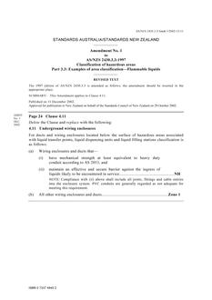 AS/NZS 2430.3.3:1997 AMDT 1 AS/NZS 2430.3.3:1997 AMDT 1