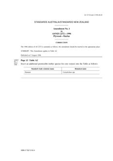 AS/NZS 2272:1996 AMDT 1 AS/NZS 2272:1996 AMDT 1