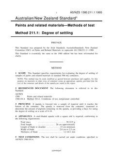 AS/NZS 1580.211.1:1995 AS/NZS 1580.211.1:1995