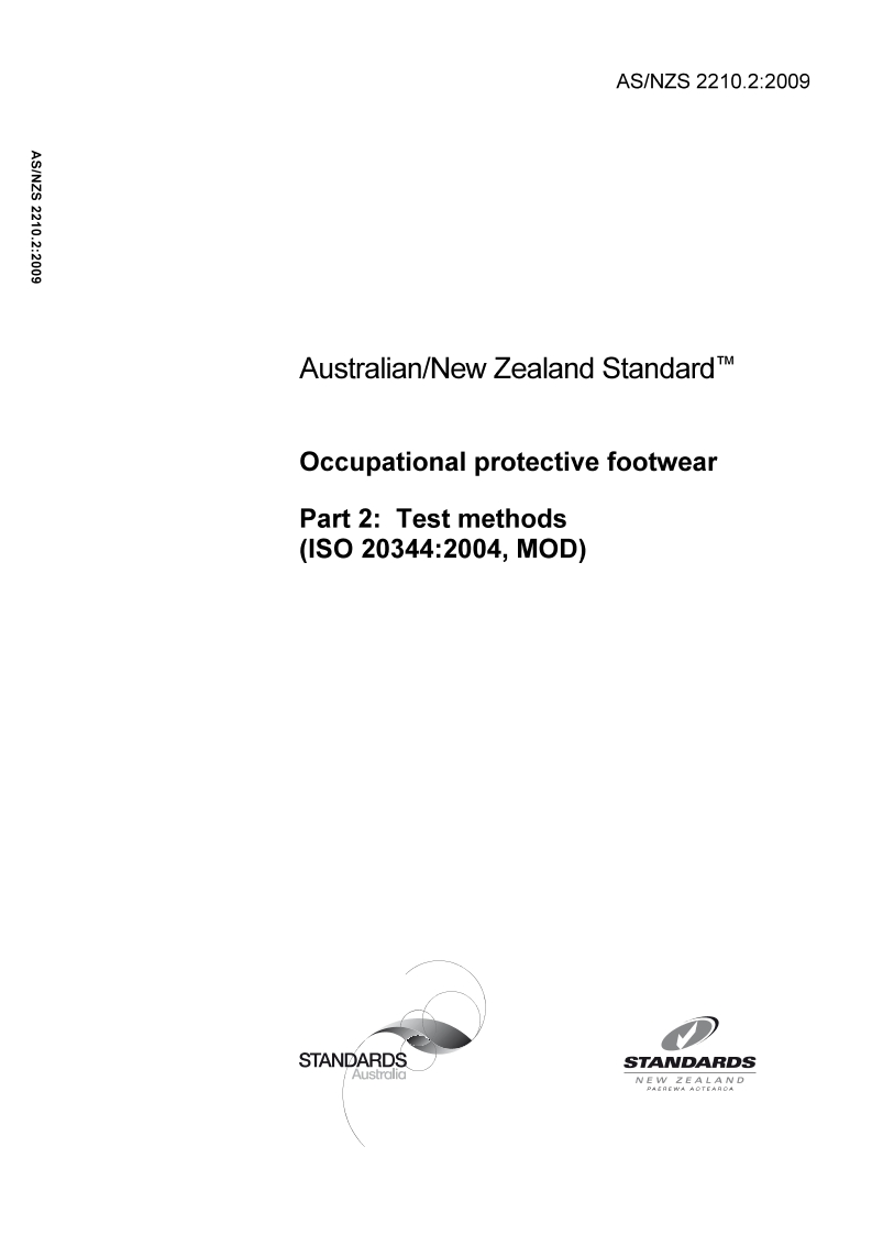 AS/NZS 2210.2:2009 AS/NZS 2210.2:2009