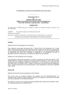 AS/NZS 3350.2.98:1998 AMDT 2 AS/NZS 3350.2.98:1998 AMDT 2
